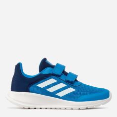 Акція на Дитячі кросівки для хлопчика Adidas Tensaur Run 2.0 Cf K GW0393 30.5 Blue Rush від Rozetka