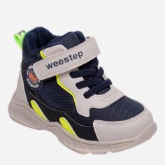 Акция на Дитячі демісезонні черевики для хлопчика Weestep R556965042-BL 25 Сині от Rozetka