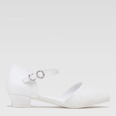 Акция на Підліткові туфлі для дівчинки Nelli Blu CM2110004CL-2 35 Білі от Rozetka