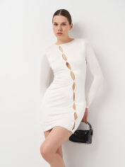Акція на Плаття-футболка коротке жіноче Missguided CL115038 38 Біле від Rozetka