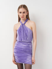 Акція на Плаття коротке літнє жіноче Missguided CL115441 34 Фіолетове від Rozetka