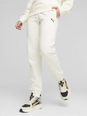 Акция на Спортивні штани жіночі Puma Better Essentials Pants 67680599 S Молочні от Rozetka
