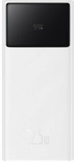 Акція на Baseus Power Bank 30000mAh Star-Lord Digital Fast Charge 22.5W White (PPXJ060102) від Stylus