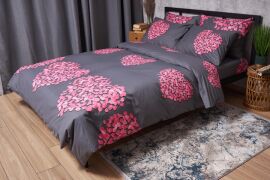 Акція на Комплект постільної білизни Moon&Star Satin Elit Rose Quartz Сімейний 160х220х2 см наволочки 2х70х70 см (MS-820004477) від Rozetka