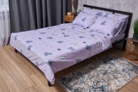 Акція на Комплект постільної білизни Moon&Star Бязь Gold Люкс Hello Kitty Полуторний 143х210 см наволочки 4х50х70 см (MS-820004043) від Rozetka