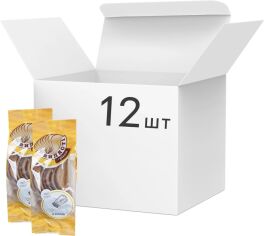 Акція на Упаковка сухарів-грінок Хвилясті Житньо-пшеничні з сіллю 75 г х 12 шт від Rozetka