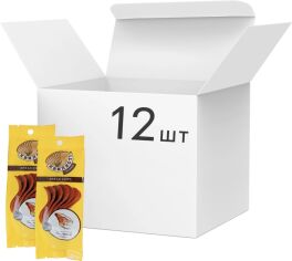 Акція на Упаковка сухарів-грінок Хвилясті Житньо-пшеничні зі смаком Смажений стек 75 г х 12 шт від Rozetka