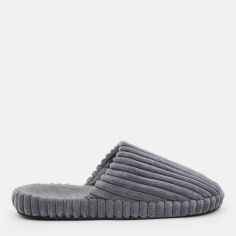 Акція на Жіночі домашні капці із закритим носком FX shoes Лотос 7305 38 24.5 см Сірі від Rozetka