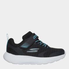 Акція на Дитячі кросівки для дівчинки Skechers Dyna-Lite 303562N BKBL 25 Чорні від Rozetka