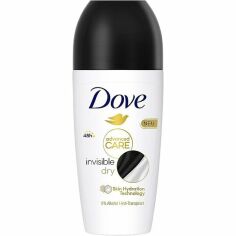 Акция на Антиперспирант шариковый Dove Advanced Care Invisible Dry 50мл от MOYO