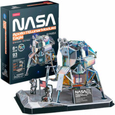 Акція на Пазли картонні (8 +) Cubic Fun NASA "Місячний модуль Орел місії Аполлон-11" (DS1058h) від Comfy UA