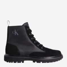 Акція на Чоловічі зимові черевики Calvin Klein Jeans CKYM0YM0084200T 41 Чорні від Rozetka