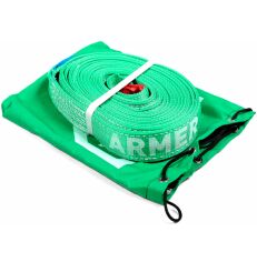 Акція на Трос буксировочный Armer 10т, лента 50мм, 6м, Зеленый (49051303289) (ARM-105) від MOYO