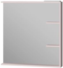 Акція на Дзеркало JUVENTA Brooklyn BrM-80 85х80 см з LED-підсвіткою біле від Rozetka