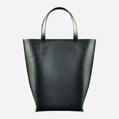 Акція на Жіноча шкіряна сумка-шоппер BlankNote Шоппер D.D. BN-BAG-17-g Графіт від Rozetka
