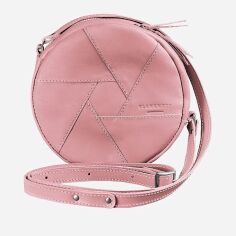 Акция на Жіноча сумка шкіряна BlankNote Бон-бон BN-BAG-11-pink-peach Рожева от Rozetka