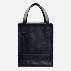 Акция на Жіноча сумка шкіряна BlankNote bn-bag-10 Navy blue от Rozetka