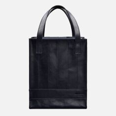 Акція на Жіноча сумка шкіряна BlankNote bn-bag-10 Navy blue від Rozetka