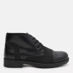 Акція на Взуття чоловіче черевики DeFacto K2778AZ 42 Чорні від Rozetka