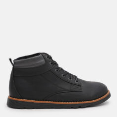Акция на Взуття чоловіче черевики DeFacto N5707AZ 43 Чорні от Rozetka