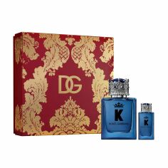 Акція на Парфумований набір чоловічий Dolce & Gabbana K (парфумована вода, 50 мл + парфумована вода, 5 мл) від Eva