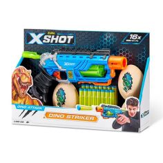 Акція на Швидкострільний бластер X-Shot Dino Striker New (4860R) від Будинок іграшок