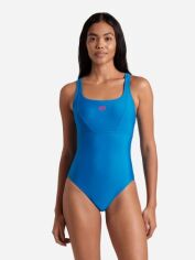Акция на Купальник суцільний жіночий Arena Solid Swimsuit Control Pro Bac 005910-801 38 Blue China от Rozetka