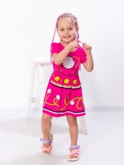 Акція на Дитяче літнє плаття для дівчинки Носи Своє 6089-001-33 86 см Малина (мушля) (p-3200-112601) від Rozetka