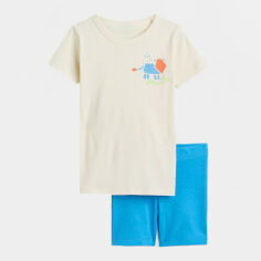 Акція на Дитяча літня піжама для хлопчика H&M 9570385arl 134-140 см Різнобарвна від Rozetka