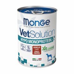 Акція на Вологий корм для собак Monge VetSolution Hypo Monoprotein зі смаком ягня, 400 г від Eva