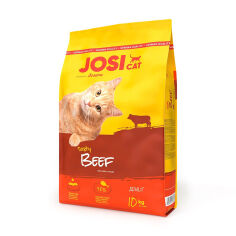 Акция на Сухий корм для дорослих кішок Josera JosiCat Tasty Beef, 10 кг от Eva