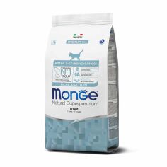 Акция на Сухий корм Monge Kitten Monoprotein для кошенят (від 1 до 12 місяців), зі смаком форелі, 400 г от Eva