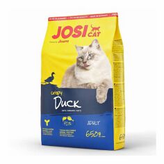 Акція на Сухий корм для дорослих кішок Josera JosiCat Crispy Duck, 650 г від Eva