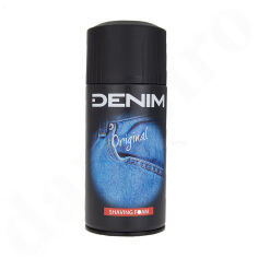 Акція на Чоловіча піна для гоління DENIM Original Shaving Foam, 300 мл від Eva