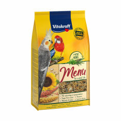 Акція на Корм для німф та великих папуг Vitakraft Premium Menu, 1 кг від Eva