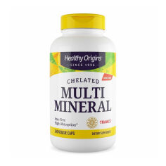 Акція на Дієтична добавка хелатні мультимінерали в капсулах Healthy Origins Chelated Multi Mineral без заліза, 240 шт від Eva