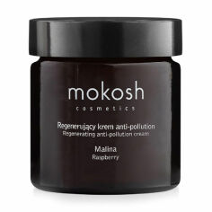 Акція на Антивіковий регенерувальний крем для обличчя Mokosh Cosmetics Regenerating Anti-Pollution Cream Малина, 60 мл від Eva