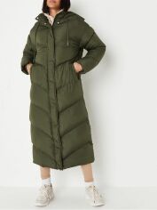 Акция на Куртка зимова довга жіноча Missguided GD-00068633 S Хакі от Rozetka