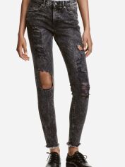 Акція на Джинси Skinny жіночі H&M XAZ069567MRRV 34 Світло-чорні від Rozetka