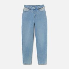 Акція на Джинси Mom's жіночі H&M XAZ420469WUOB 38 Сині від Rozetka