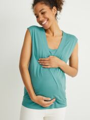 Акція на Блузка для вагітних жіноча C&A GD-00069295 S Зелена від Rozetka