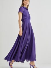Акция на Сукня-сорочка довга літня жіноча C&A GD-00069596 46 Фіолетове от Rozetka