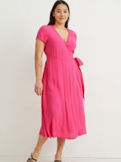 Акція на Сукня на запах міді літнє жіноче C&A GD-00069698 48 Рожеве від Rozetka
