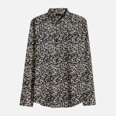 Акція на Сорочка бавовняна чоловіча H&M XAZ127389XXWH XS Кольорова від Rozetka