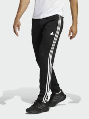 Акция на Спортивні штани чоловічі Adidas TR-ES BASE 3PT IB8168 S Black/White от Rozetka
