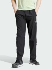 Акция на Спортивні штани чоловічі Adidas WO WVN PANT IK9680 XL Black/White от Rozetka