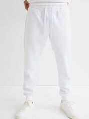 Акция на Спортивні штани утеплені чоловічі H&M XAZ344428HVUJ L Білі от Rozetka