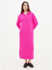 Акція на Плаття міді осіннє жіноче EQUILIBRI TPR Dress P One Size Рожеве від Rozetka
