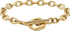 Акція на Мужской браслет Armani Exchange золотистый (AXG0104710) від Stylus