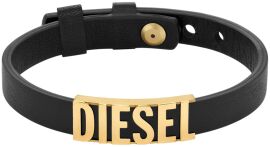 Акция на Мужской браслет Diesel черный (DX1440710) от Stylus